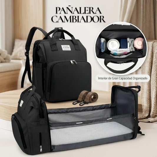PAÑALERA CAMBIADOR | La pañalera que todas las mamitas desean 😍