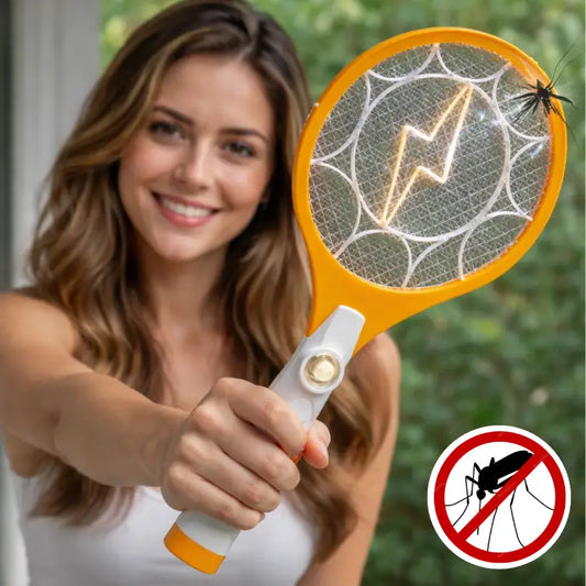 Raqueta anti insectos eléctrica ⚡🦟 | sin insecticidas dañinos