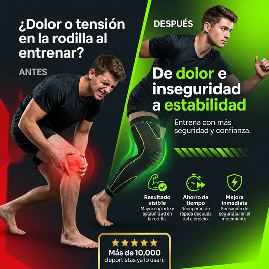 RODILLERA DE COMPRESIÓN LARGA