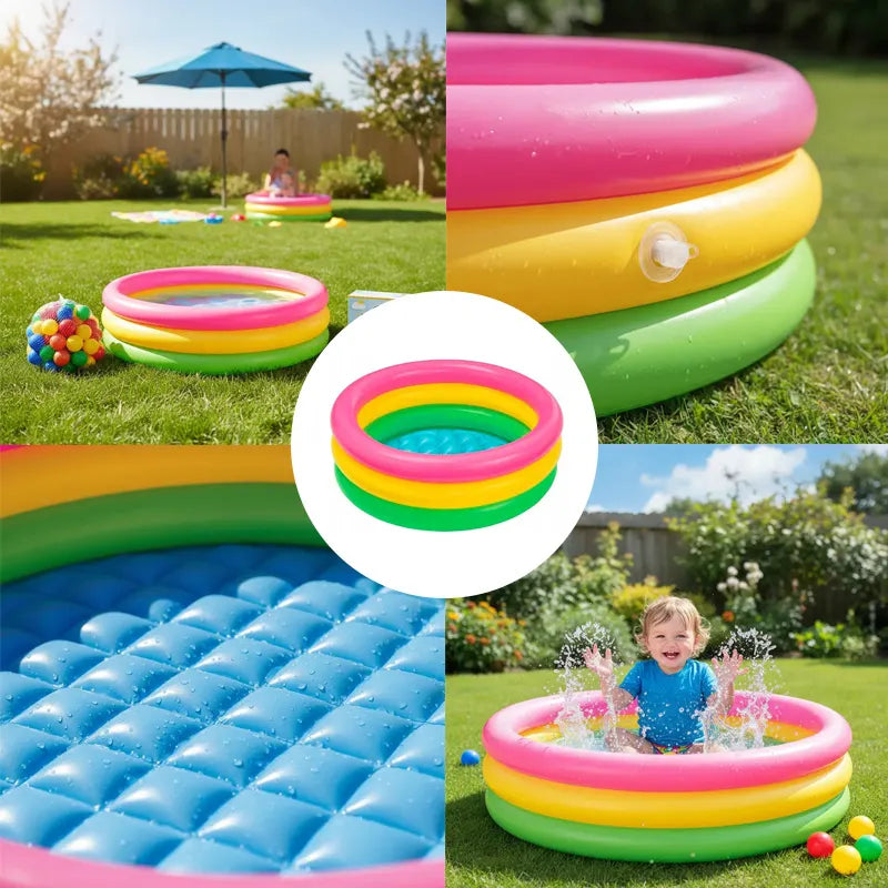 Piscina Inflable 56 L para Niños | Ideal para Jugar y Refrescarse
