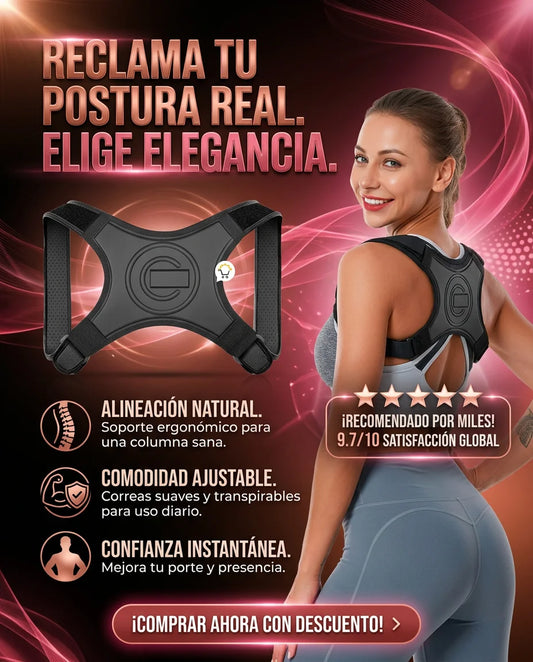 Corrector de Postura PostureFix | De Mala Postura a Espalda Perfecta